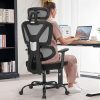 FelixKing Criss Cross Office Chair with Wheels and Adjustable Height 3