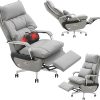 Big and Tall JUMMICO Reclining Ergonomic Office Chair with Footrest 3
