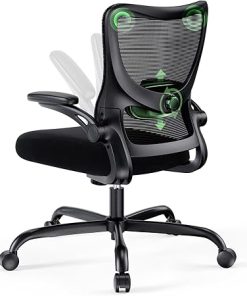 Ergonomic Office Chair with Adjustable Armrests and Lumbar Support 2