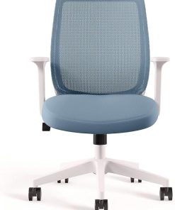 Ergonomic Mesh Back Task Chair Adjustable Seat Supports Up to 275 lbs 2