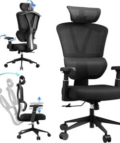 Ergonomic Office Chair for 400 LBS with Lumbar Support and Headrest
