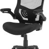 Comfortable Adjustable Office Chair with Lumbar Support and Footrest 3