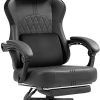 Adjustable Full Mesh Office Desk Chair with Lumbar Support Armrests 4