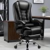 Ergonomic High Back Office Chair with Adjustable Lumbar Support 4