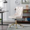 Gabryllly Ergonomic Office Chair with Flip-Up Arms and Desk 55x24in 3