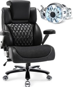 Big and Tall Office Chair 500lbs Ergonomic High Back with Lumbar Support