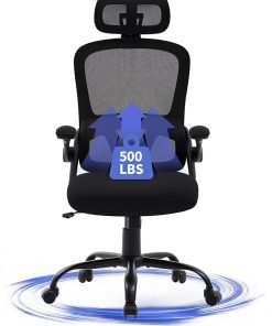 Big and Tall Office Chair 500LBS Comfortable High Back Desk Chair 2