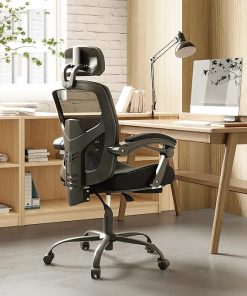 Ergonomic High-Back Mesh Office Gaming Chair with Lumbar Support