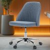 Ergonomic Cross Legged Desk Chair with Lumbar Support and Wheels 3