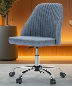Modern Adjustable Office Chair with Wheels for Home and Study
