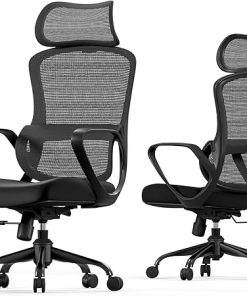 Ergonomic Gaming and Office Chair with Lumbar Support and Recline