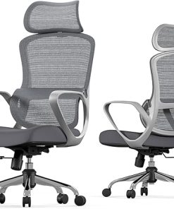 Ergonomic Gaming Office Chair with Lumbar Support and Adjustable Height