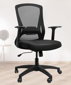 Ergonomic Mesh Office Chair Adjustable Height Lumbar Support Heavy Users 2