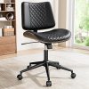Ergonomic Office Chair with Foot Rest and Adjustable Headrest Red 4