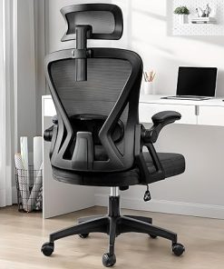 Ergonomic Home Office Chair with Headrest and Lumbar Support