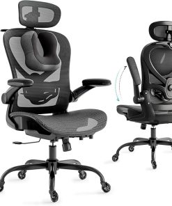 Ergonomic Office Chair with Neck Pillow and Lumbar Support 2