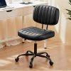 Ergonomic Pink Office Desk Chair with High Back and Lumbar Support 4