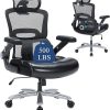 Big and Tall JUMMICO Reclining Ergonomic Office Chair with Footrest 4