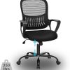 Adjustable Ergonomic Office Desk Chair with Footrest and Lumbar Support 4