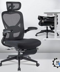 FLEXISPOT Foldex Ergonomic Folding Office Chair with Lumbar Support 2
