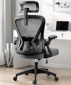 Ergonomic High Back Desk Chair with Headrest and Lumbar Support