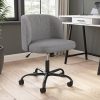 Adjustable Ergonomic Office Desk Chair with Footrest and Lumbar Support 3